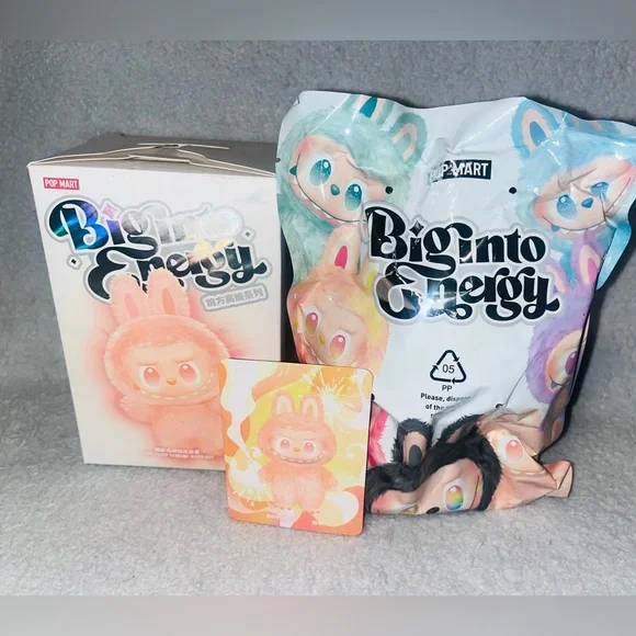 PopMart Big Into Energy(Happiness) Labubu - Picture 1 of 9